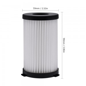 HEPA Filter for Moosoo D600 D601 Handheld Wireless Vacuum Cleaner Replacement Parts Accessories