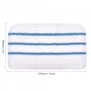 Washable Steam Mop Cloth for Black & Decker FSM1600 1610 1620 1630 Robot Vacuum Cleaner Parts Accessories